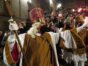 Nadal 2021 a Girona. Arribada del mag Naj-Mandin