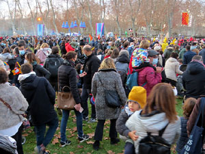 Reis 2022. El campament reial al camp de Mart al parc de la Devesa
