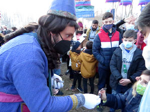 Reis 2022. El campament reial al camp de Mart al parc de la Devesa