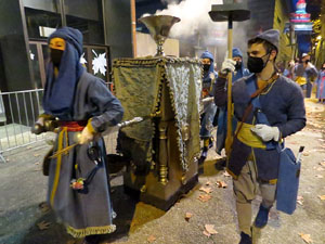 Reis 2022. La desfilada pels carrers de la ciutat