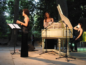 Festival Notes al parc 2021. Laia Frigol&eacute; i Eva del Campo