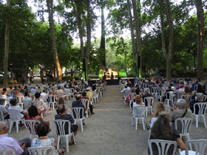 Festival Notes al parc 2021. Laia Frigol&eacute; i Eva del Campo