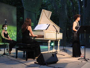 Festival Notes al parc 2021. Laia Frigol&eacute; i Eva del Campo