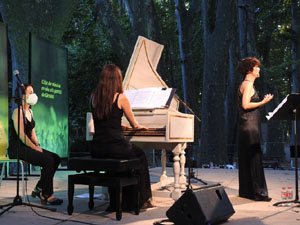 Festival Notes al parc 2021. Laia Frigol&eacute; i Eva del Campo