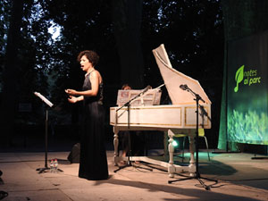 Festival Notes al parc 2021. Laia Frigol&eacute; i Eva del Campo