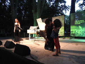 Festival Notes al parc 2021. Laia Frigol&eacute; i Eva del Campo