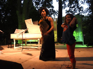 Festival Notes al parc 2021. Laia Frigol&eacute; i Eva del Campo