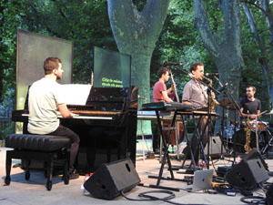 Festival Notes al parc 2021. Dani L&oacute;pez Quartet