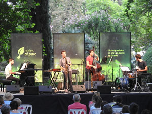 Festival Notes al parc 2021. Dani L&oacute;pez Quartet