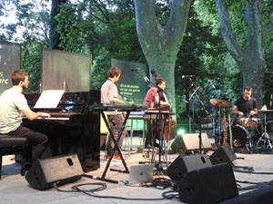 Festival Notes al parc 2021. Dani L&oacute;pez Quartet