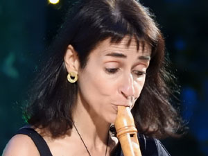 Festival Notes al parc 2021. Sara Par&eacute;s, Oleguer Aymam&iacute; i Dani Espasa