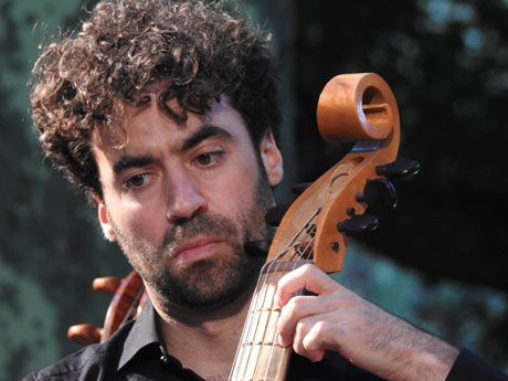 Festival Notes al parc. Sara Par&eacute;s, Oleguer Aymam&iacute; i Dani Espasa