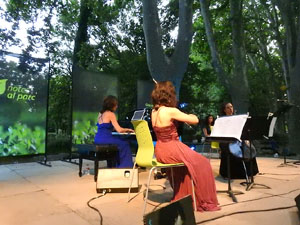 Festival Notes al parc 2021. Trio Andr&eacute;e