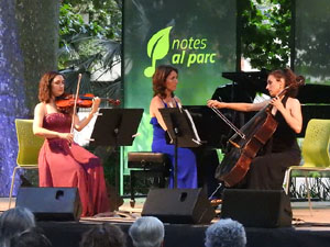 Festival Notes al parc 2021. Trio Andr&eacute;e