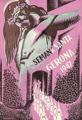 Cartell de Setmana Santa. 1947