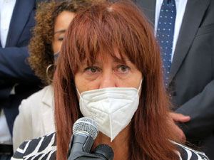 Concentraci&oacute; de protesta per la detenci&oacute; de Carles Puigdemont a l'Alguer
