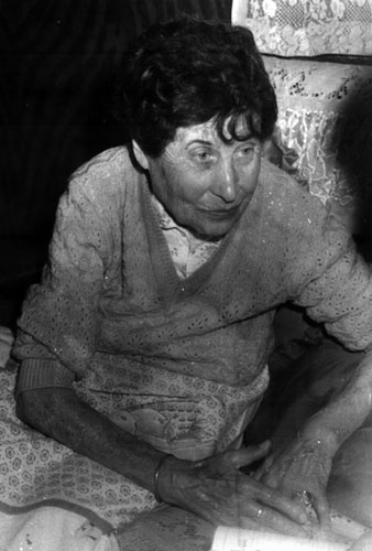 Soledad Marqu&egrave;s, coneguda com la Sidrala. 1986