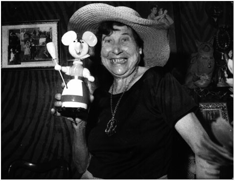 Soledad Marqu&egrave;s, la Sidrala. Ca. 1979