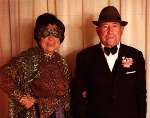 Pere Oliver i Soledad Marqu&egrave;s, en Rateta i la Sidrala. 1979