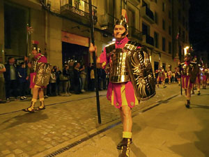 Setmana Santa 2022 a Girona. Divendres Sant. La process&oacute; del Sant Enterrament