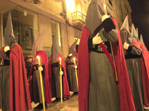 Setmana Santa 2022 a Girona. Divendres Sant. La process&oacute; del Sant Enterrament