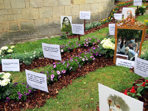 Temps de Flors 2021. Absis de Sant Pere de Galligants
