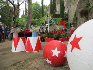 Temps de Flors 2021. Passeig Arqueol&ograve;gic. Circus