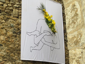 Temps de Flors 2021. Carrer de Ferran el Cat&ograve;lic