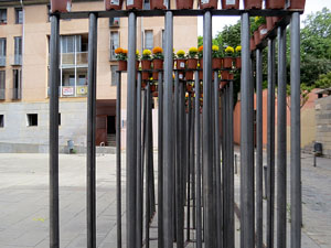 Temps de Flors 2021. Pla&ccedil;a Jacint Verdaguer i Santal&oacute;