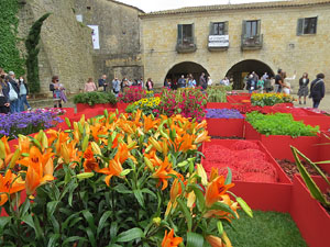 Temps de Flors 2021. La pla&ccedil;a dels Jurats