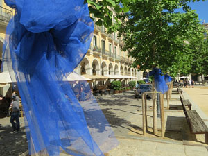 Temps de Flors 2021. La pla&ccedil;a de la Independ&egrave;ncia