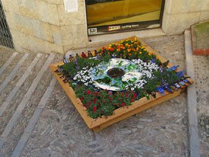 Temps de Flors 2021. Pujada de la Rectoria de Sant Feliu