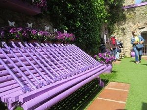 Temps de Flors 2021. La capella de Sant Crist&ograve;fol