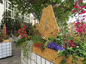 Temps de Flors 2021. Carrer de Santa Clara