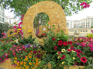 Temps de Flors 2021. Carrer de Santa Clara