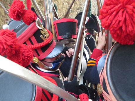 XIII Festa Reviu els Setges Napole&ograve;nics de Girona. Combat al portal de Sant Crist&ograve;fol