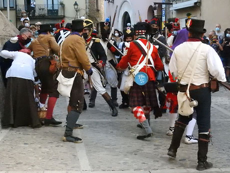 XIII Festa Reviu els Setges Napole&ograve;nics de Girona. Combats a la pla&ccedil;a dels Lledoners