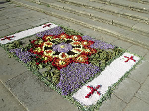 La Diada de Corpus 2022. Les catifes de flors