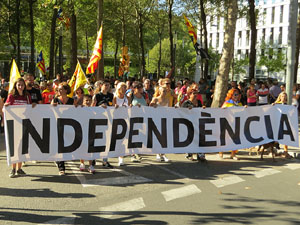 Diada Nacional 2022. Manifestaci&oacute; unit&agrave;ria per la Independ&egrave;ncia