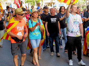 Diada Nacional 2022. Manifestaci&oacute; unit&agrave;ria per la Independ&egrave;ncia