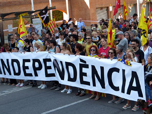 Diada Nacional 2022. Manifestaci&oacute; unit&agrave;ria per la Independ&egrave;ncia