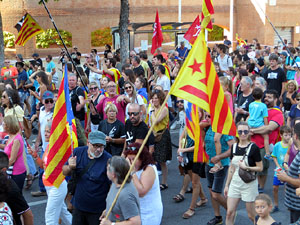Diada Nacional 2022. Manifestaci&oacute; unit&agrave;ria per la Independ&egrave;ncia