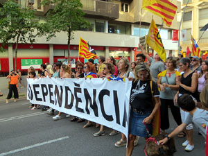 Diada Nacional 2022. Manifestaci&oacute; unit&agrave;ria per la Independ&egrave;ncia