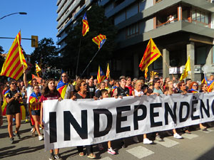 Diada Nacional 2022. Manifestaci&oacute; unit&agrave;ria per la Independ&egrave;ncia