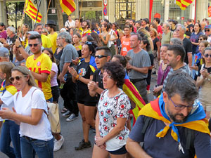 Diada Nacional 2022. Manifestaci&oacute; unit&agrave;ria per la Independ&egrave;ncia