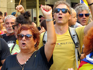 Diada Nacional 2022. Manifestaci&oacute; unit&agrave;ria per la Independ&egrave;ncia