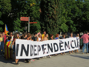 Diada Nacional 2022. Manifestaci&oacute; unit&agrave;ria per la Independ&egrave;ncia