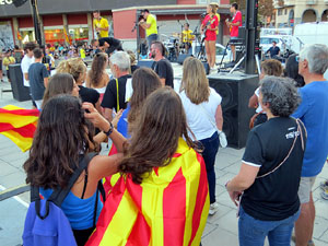 Diada Nacional 2022. Manifestaci&oacute; unit&agrave;ria per la Independ&egrave;ncia