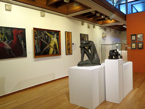 Una sala de l'exposici&oacute;