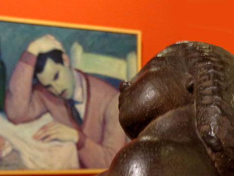 Una sala de l'exposici&oacute;